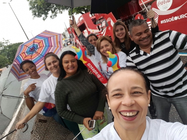 CREF10 esteve presente na passagem da Tocha em J. Pessoa